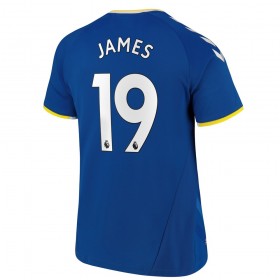 Camisolas de futebol Everton James Rodriguez 19 Equipamento Principal 2021/22 Manga Curta
